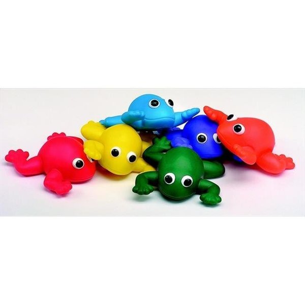 Sportime Sportime 026664 Indestructible Bean Bag Frogs; Set Of 6 26664